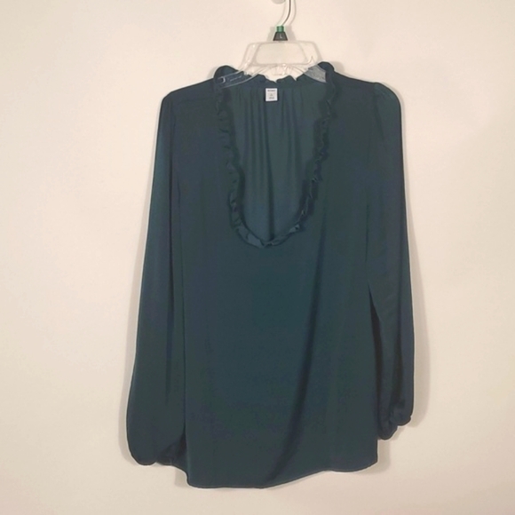 Old Navy Tops - Old Navy Hunter green pull over blouse Size Large Tall